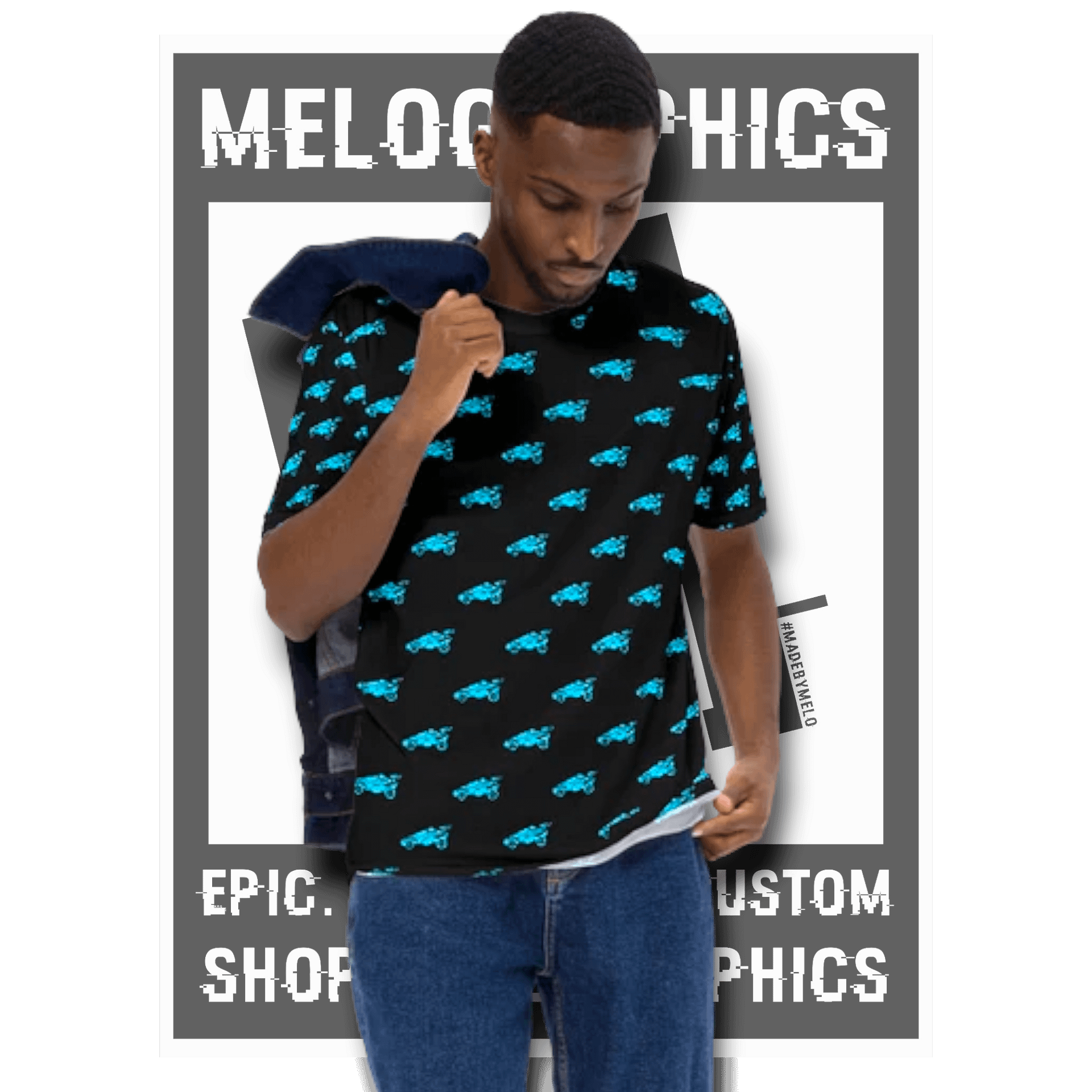 Octane Carballer All-Over - Ultimate T-Shirt | #MadeByMELO product image (6)