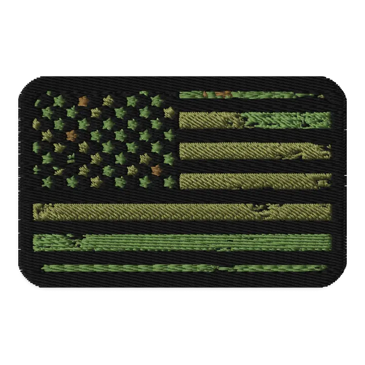 Camo Patriot Embroidered Patches product image (1)