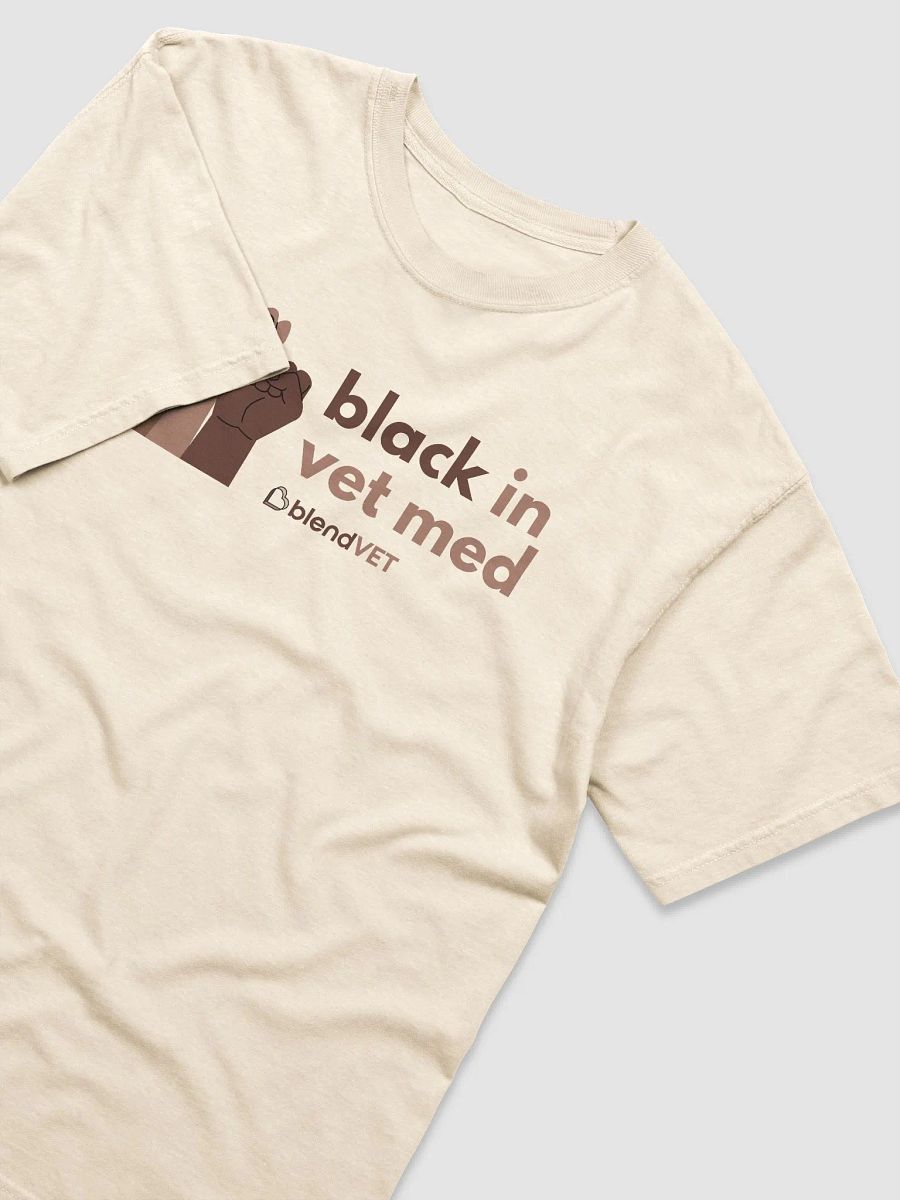 Black in Vet Med Unisex Tee product image (3)