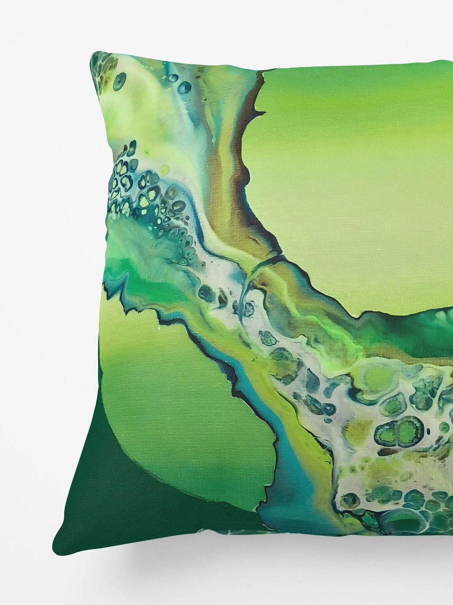 Emerald Enchantment Dutch Pour Cushion product image (3)
