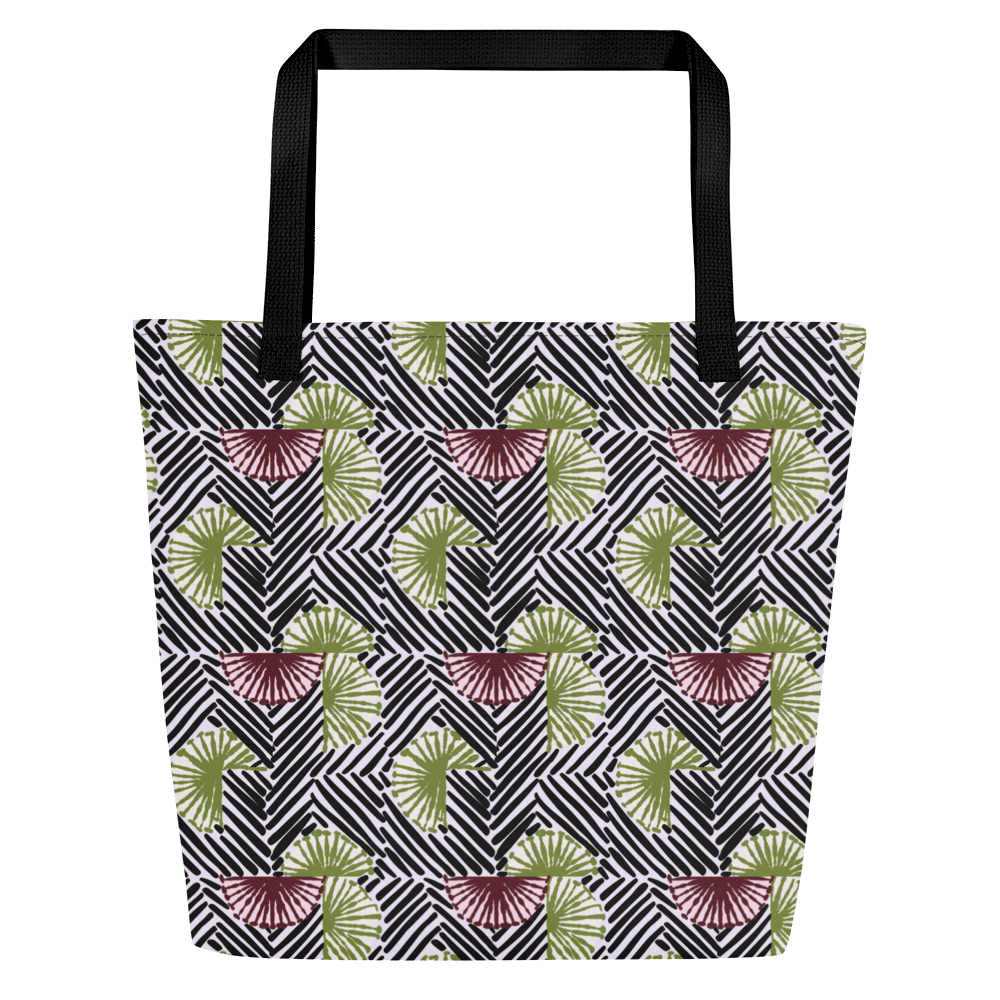 Afrococo Fan Stripes Geometric Print product image (3)