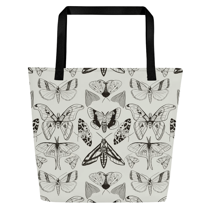 Nocturnal Cream Tote Bag product image (1)