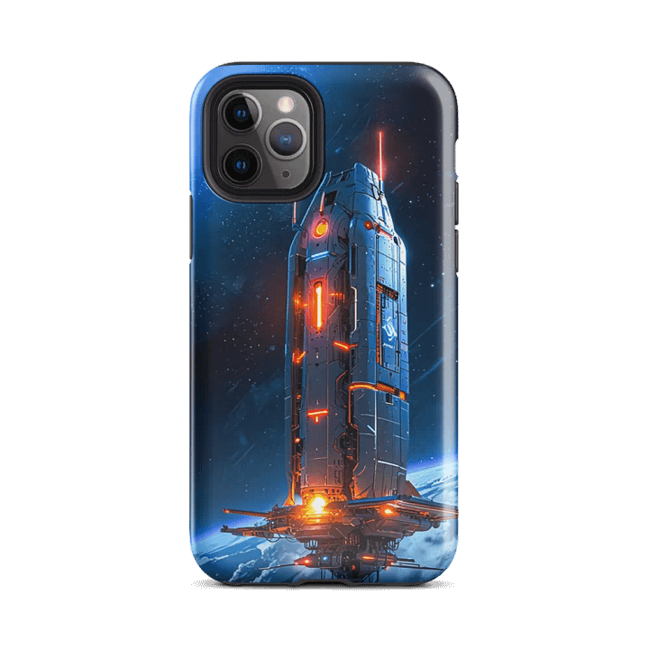 Futuristic Meteorite Mariner Space Vessel iPhone Case product image (25)
