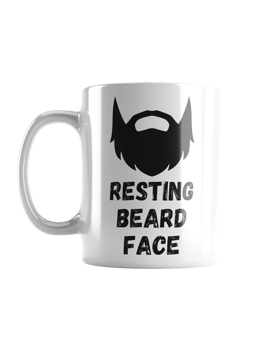 Resting Beard Face Mug product image (6)