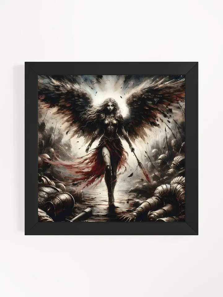Ethereal Warrior Framed Matte Poster product image (4)