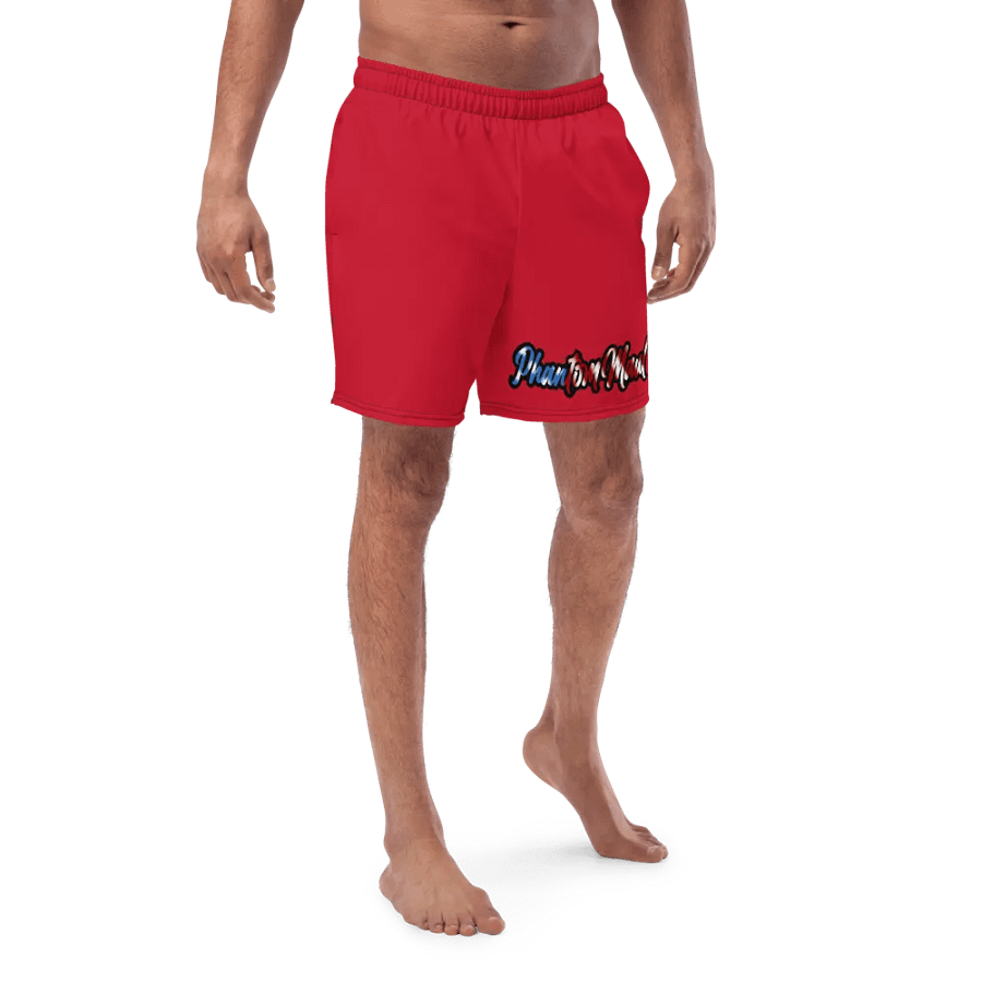 'PhantomMaul' USA Lettering Swim Trunks product image (1)