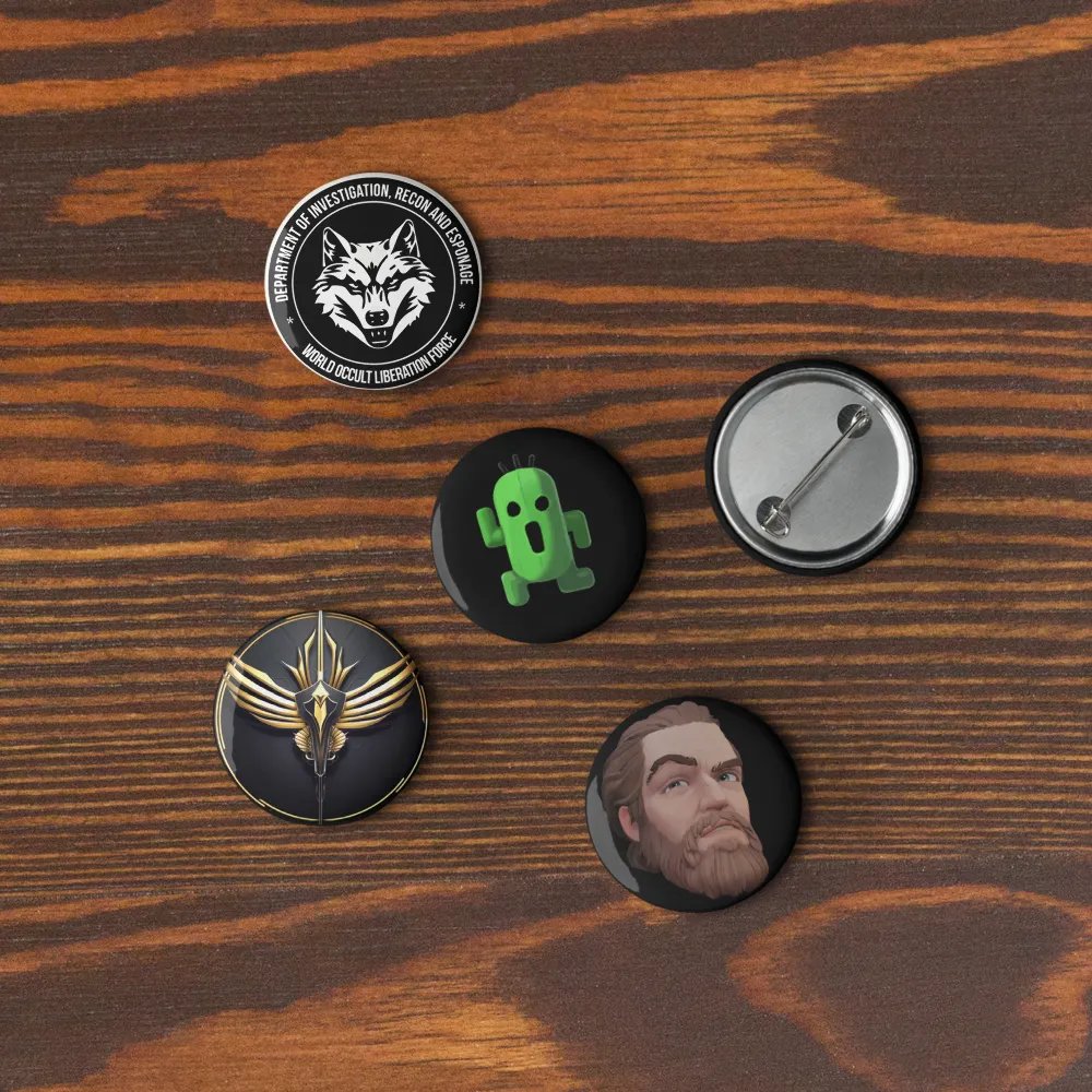 TheSabotender Pin Button Set product image (1)