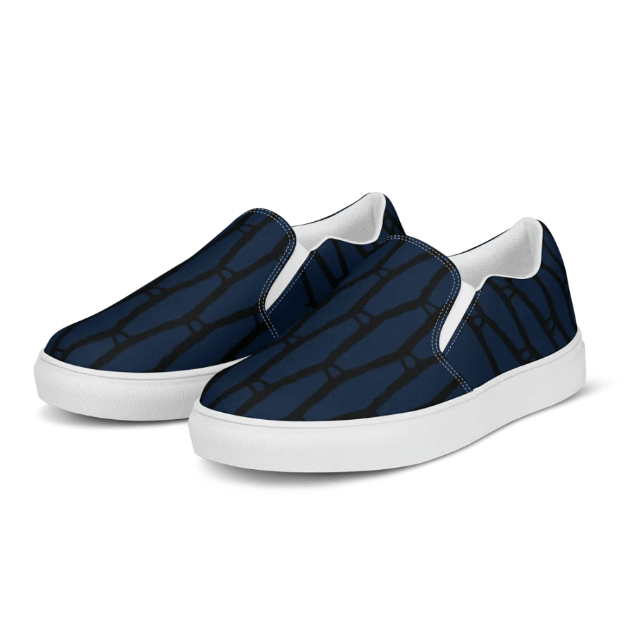 Interconnected Nightfall Canvas Slip-Ons product image (5)