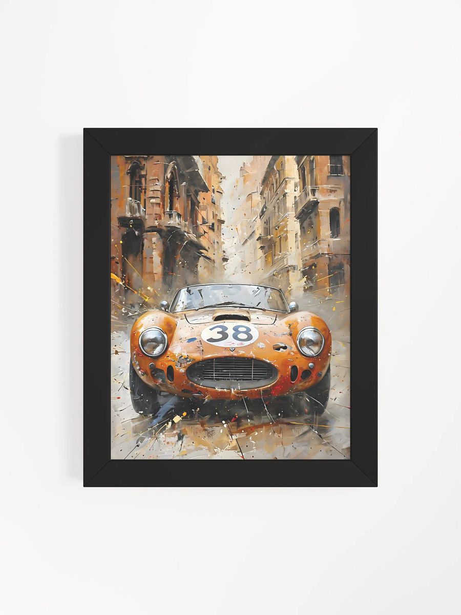 Vibrant Urban Speedster Framed Poster product image (5)