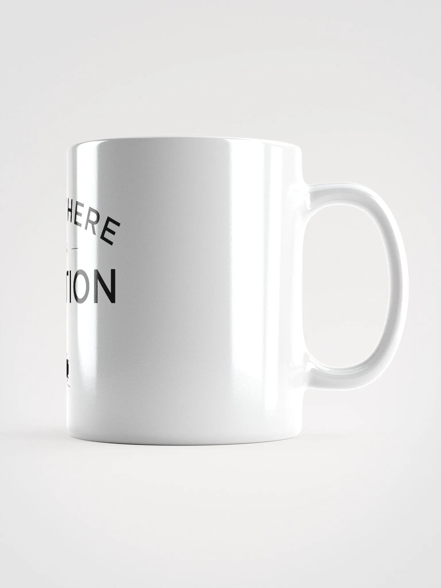 Somewhere on a Vacation Mug - White product image (3)