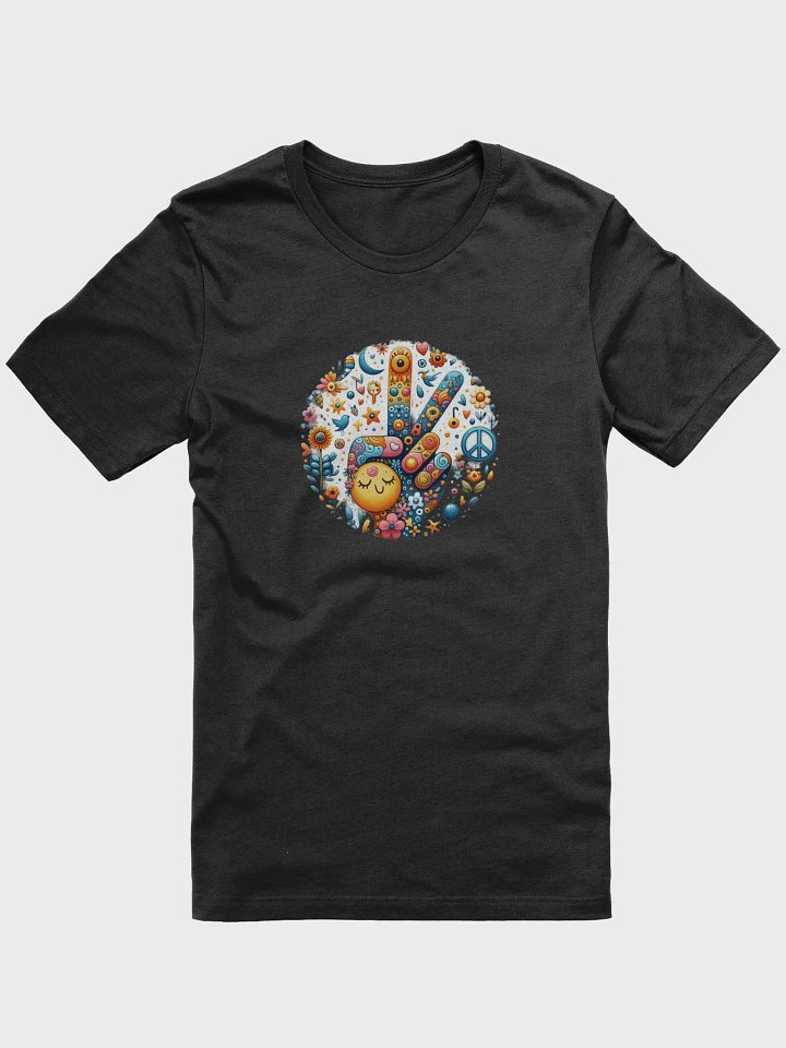Psychedelic Peace Hand T-Shirt product image (1)
