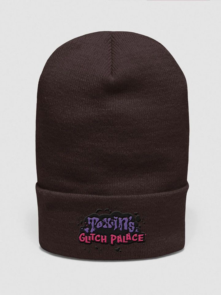 TOXIINS Glitch Palace Cuffed Beanie product image (1)