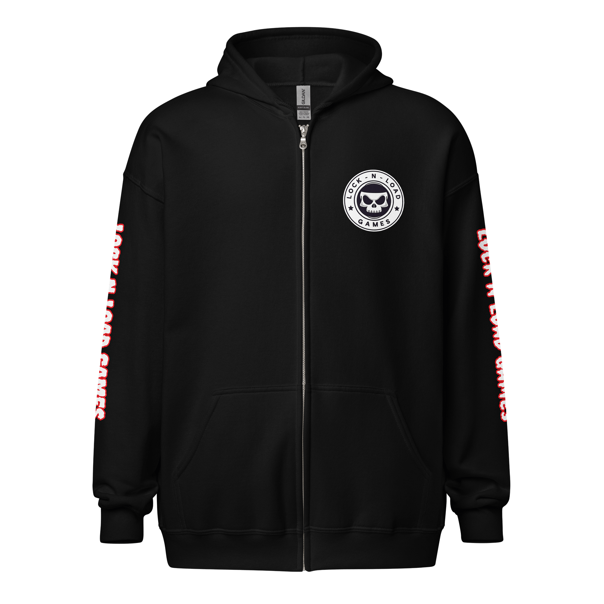 Skull Logo Zip Hoodie product image (1)