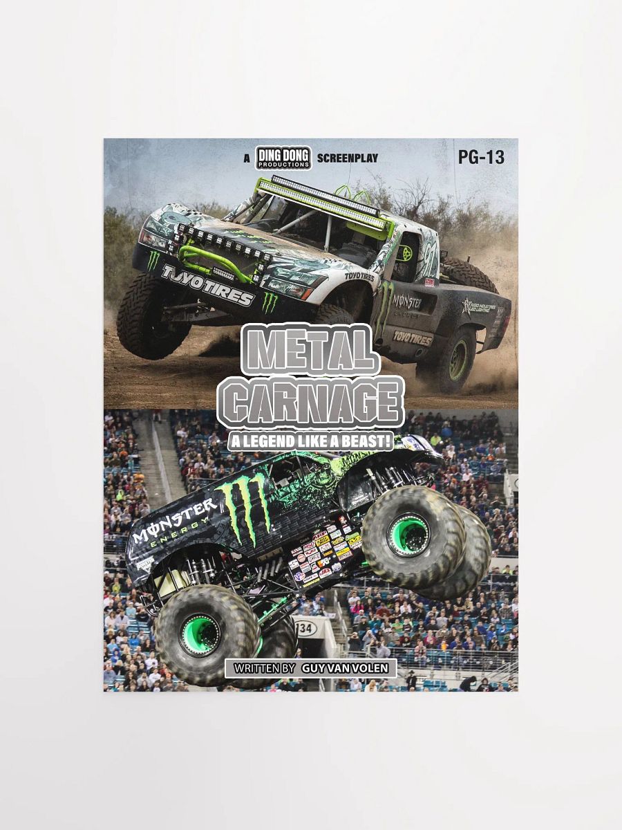 Metal Carnage Screenplay Poster product image (2)