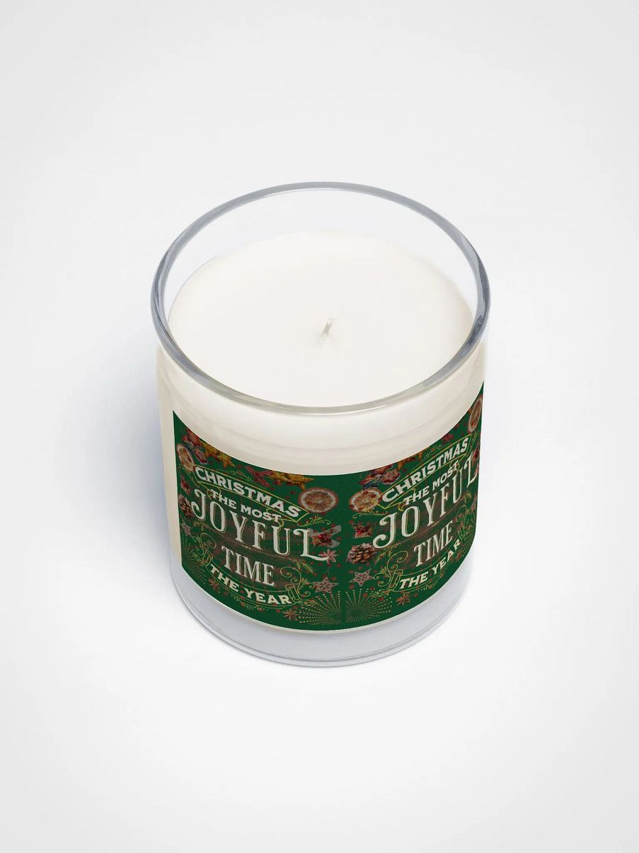 Joyful Christmas Soy Wax Candle for mom friends family friends colleagues product image (3)