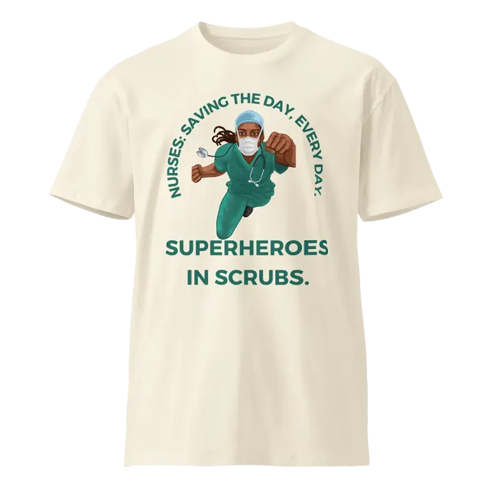 Nurse Superhero Tribute Tee product image (1)