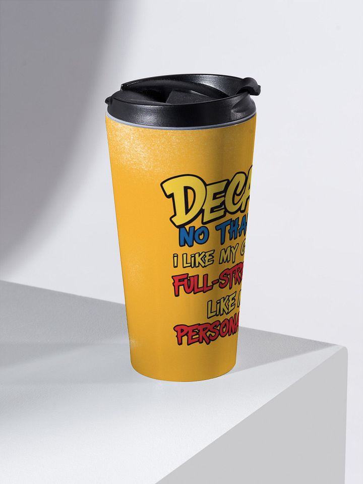 Full-Strength Personality Stainless Steel Travel Mug product image (2)