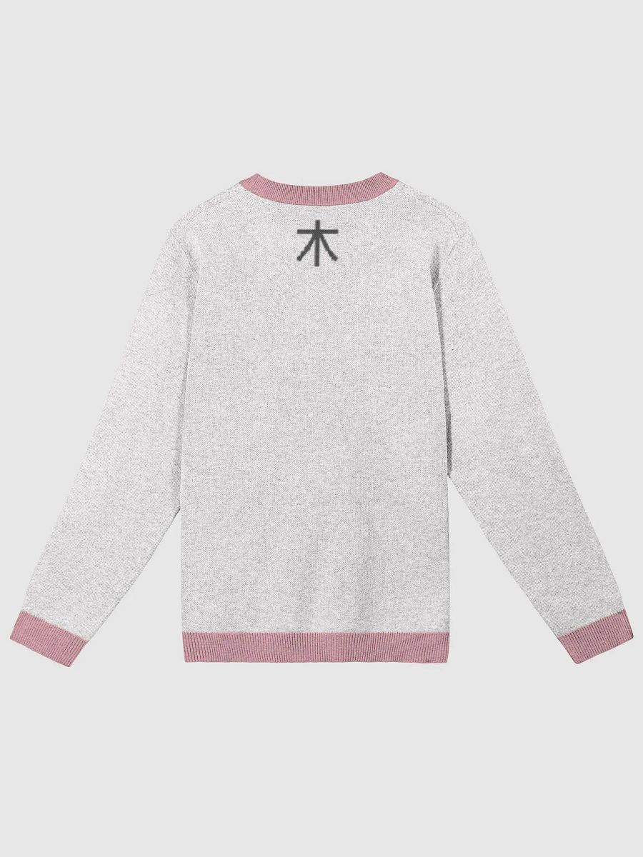 Pink Anime Soldier Girl Knit Sweater product image (6)