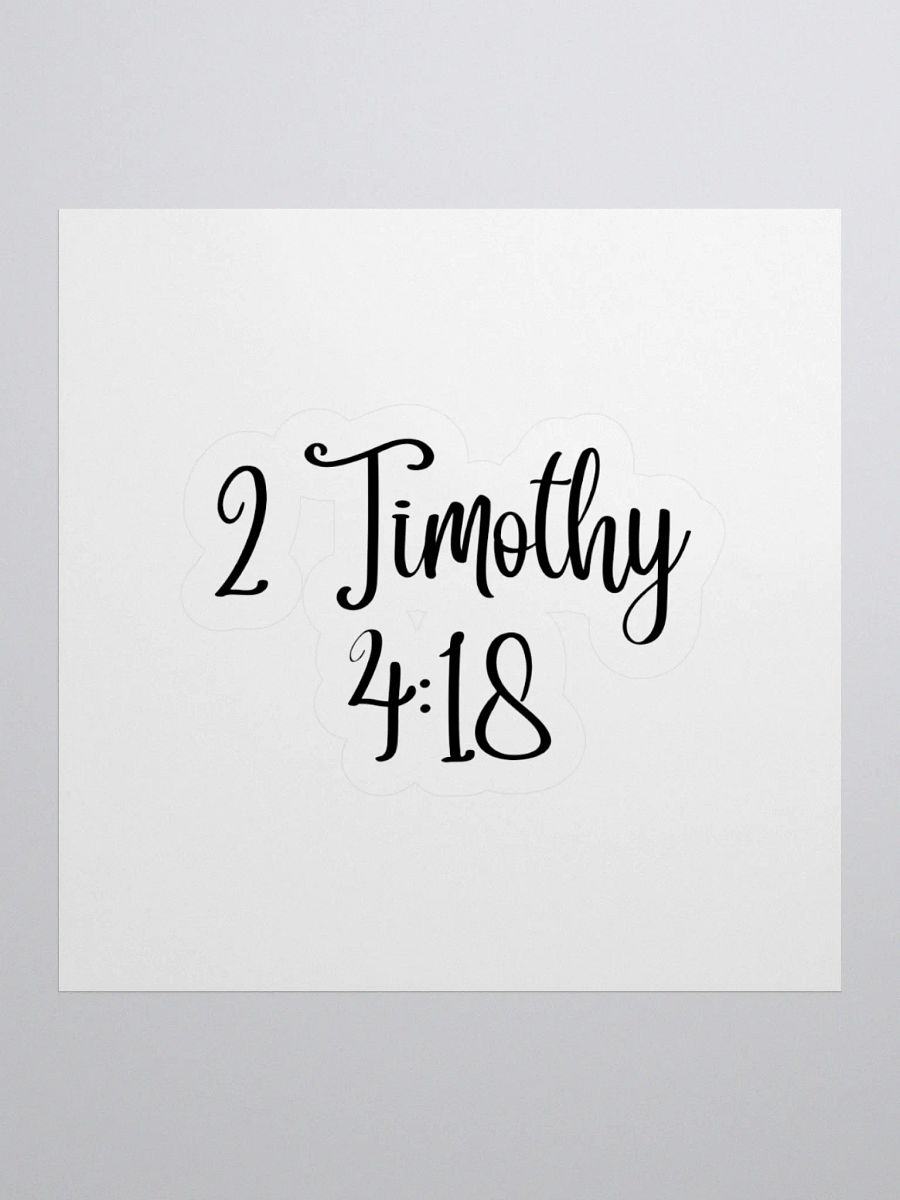 2 Timothy 4:18 product image (1)