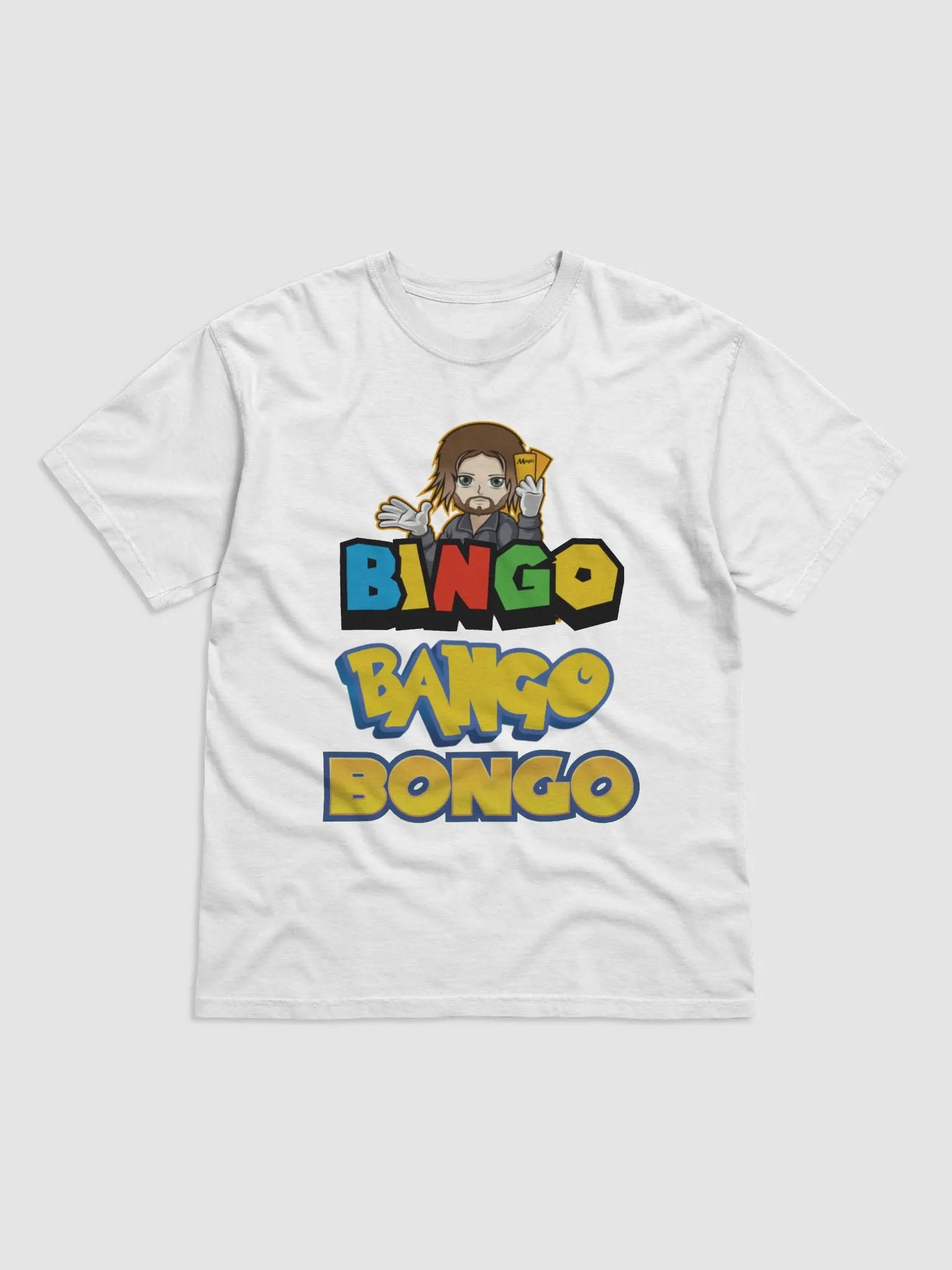 Bingo Bango Bong T-Shirt: White product image (1)