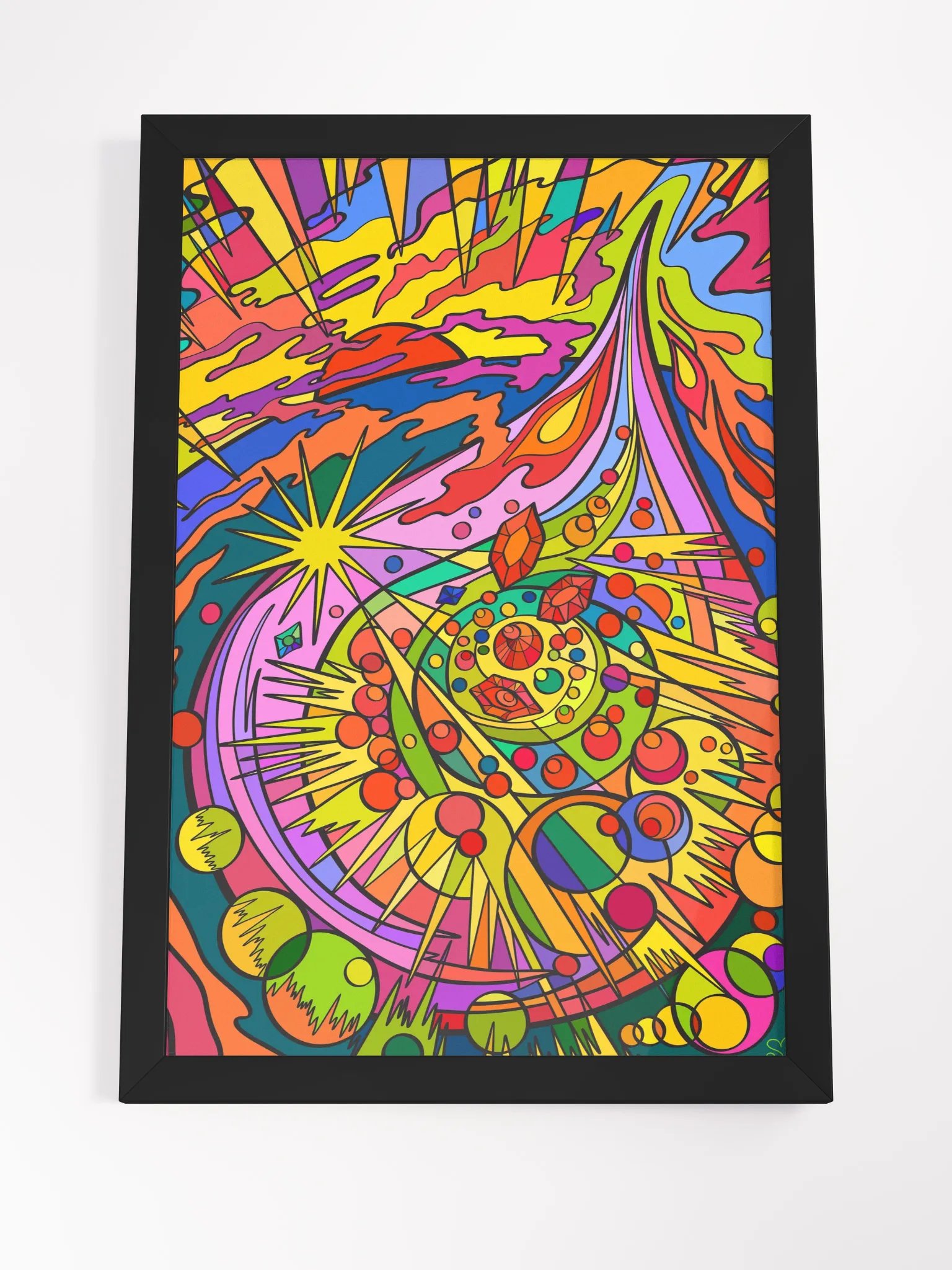 Energized Euphoria Framed Poster product image (19)