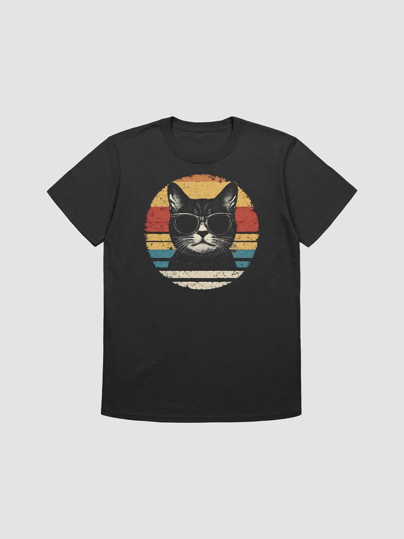 Retro Cat Mom and Cat Dad for Vintage Cat Lovers 80's style
