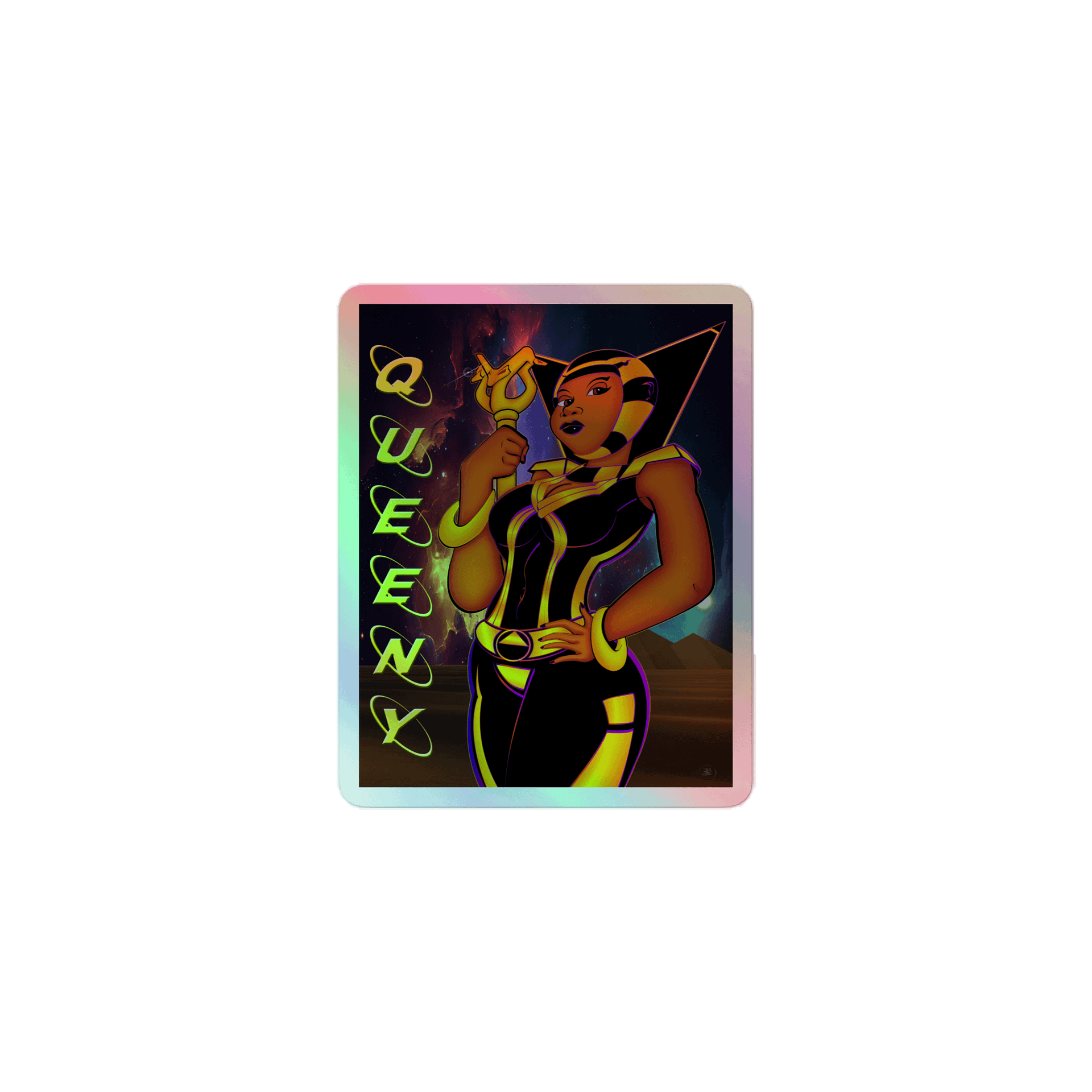 Cosmic Queeny Holographic Sticker Set product image (1)