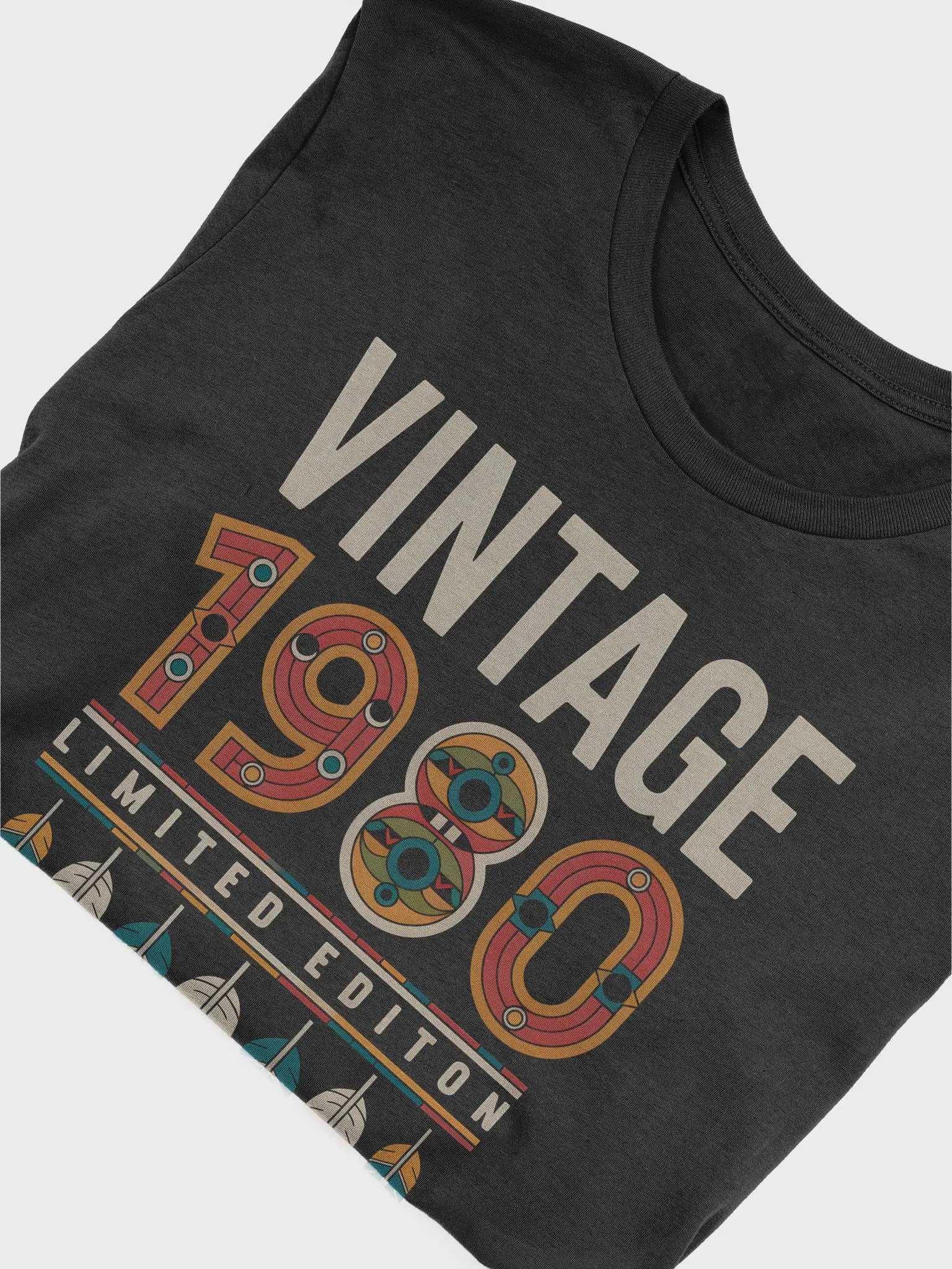 Vintage 1980 Native American Style Birthday Tee product image (6)