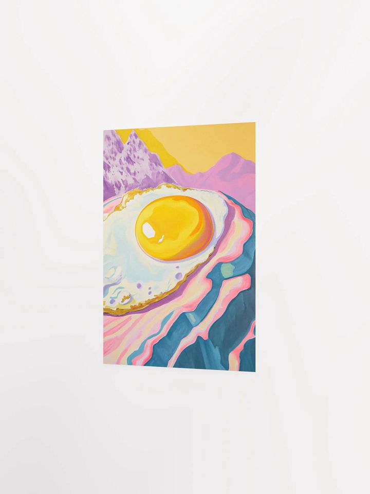 Whimsical Egg Landscape Poster product image (3)