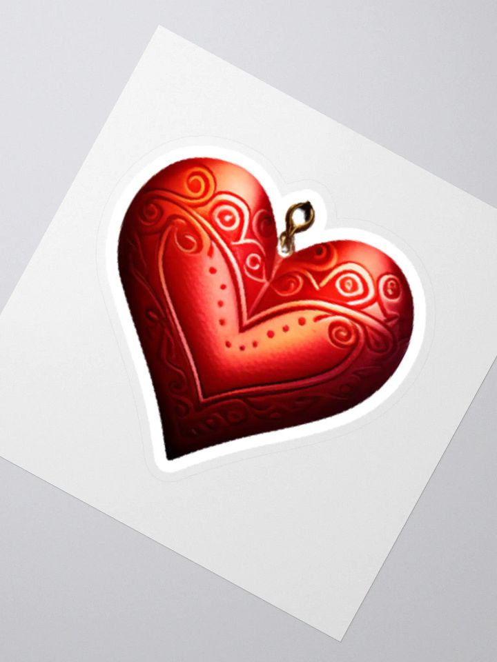 Whimsical Heart Sticker product image (2)
