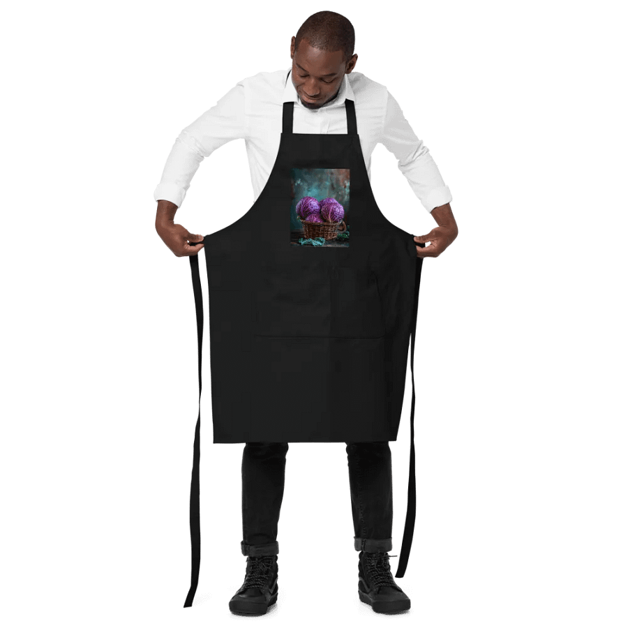 Black Apron with Red Cabbage product image (2)
