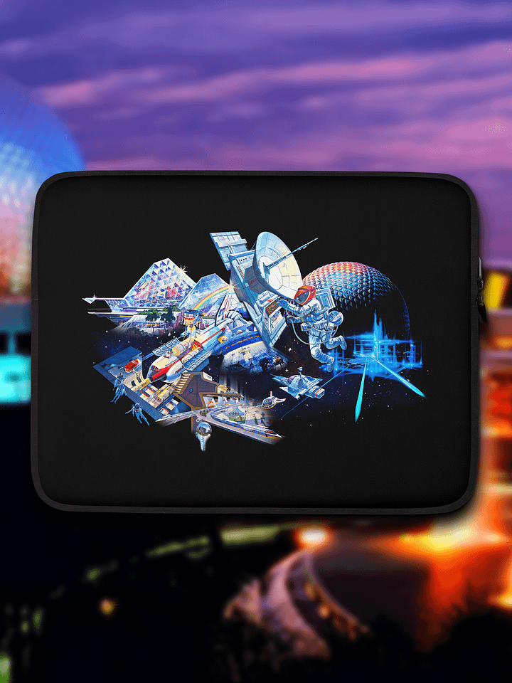 Future World Concepts Black Laptop Sleeve product image (1)