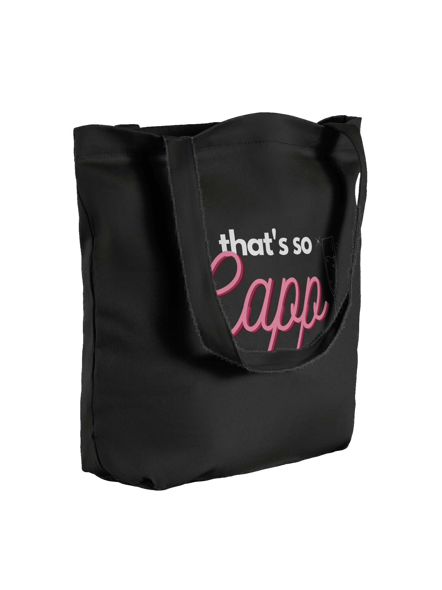 That's So Capp - Black Tote Bag product image (4)