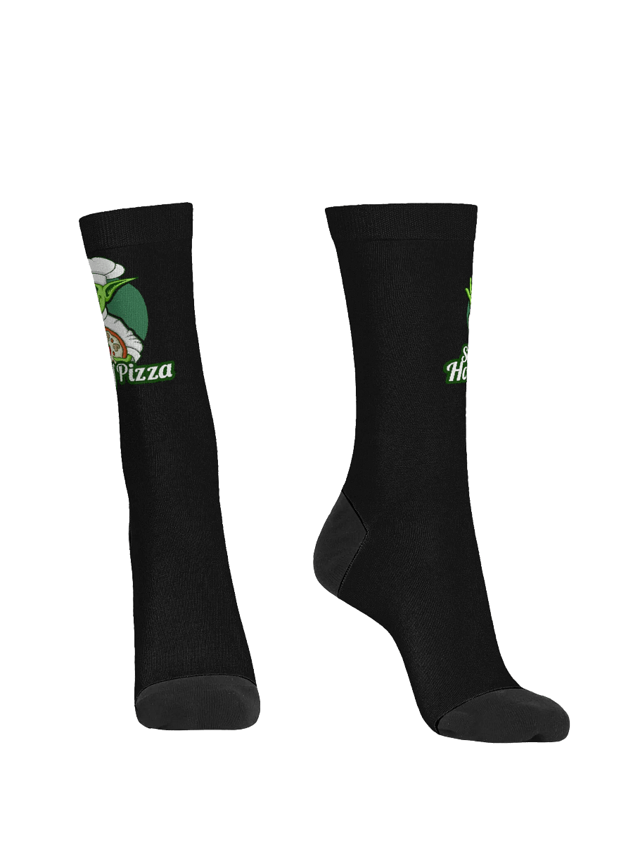 Squee’s House of Pizza Premium Crew Socks product image (2)
