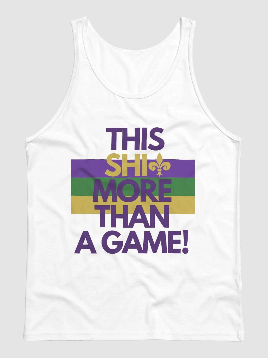 This Shit More Than A Game Tank (Purple, Green, and Gold) product image (1)