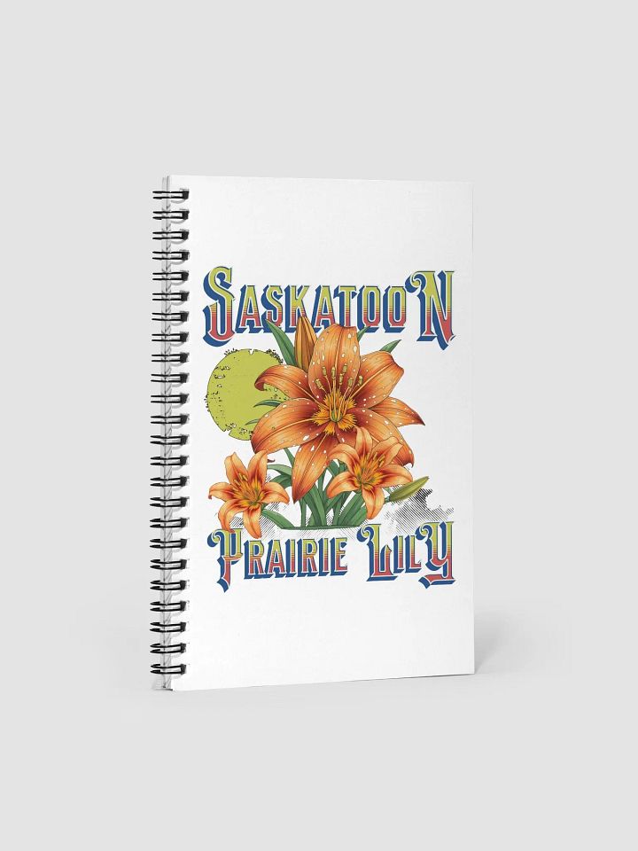Saskatoon Prairie Lily Dreams Spiral Notebook product image (1)