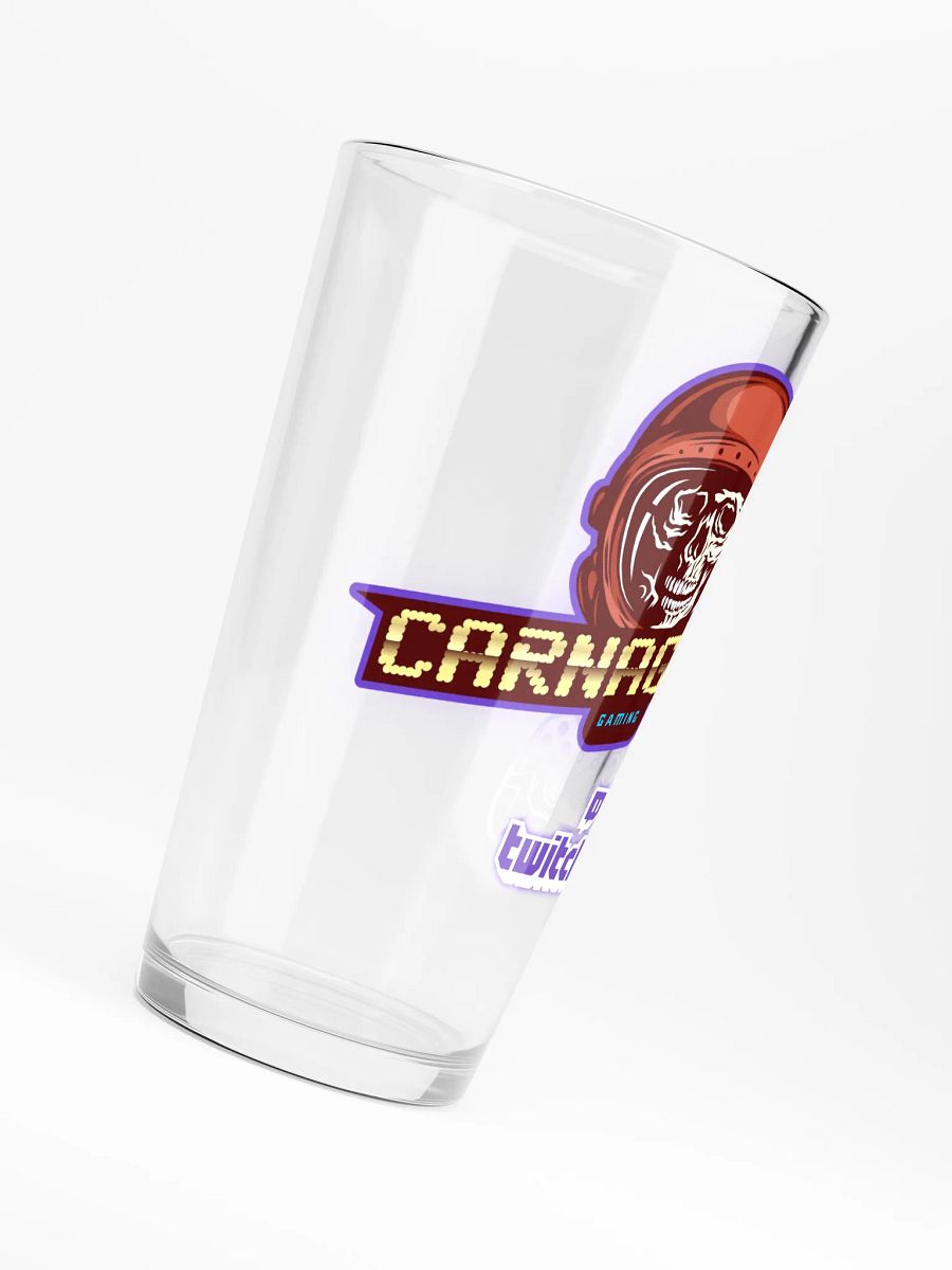 CARNAGE QC Gaming Skull Shaker Pint Glass product image (6)