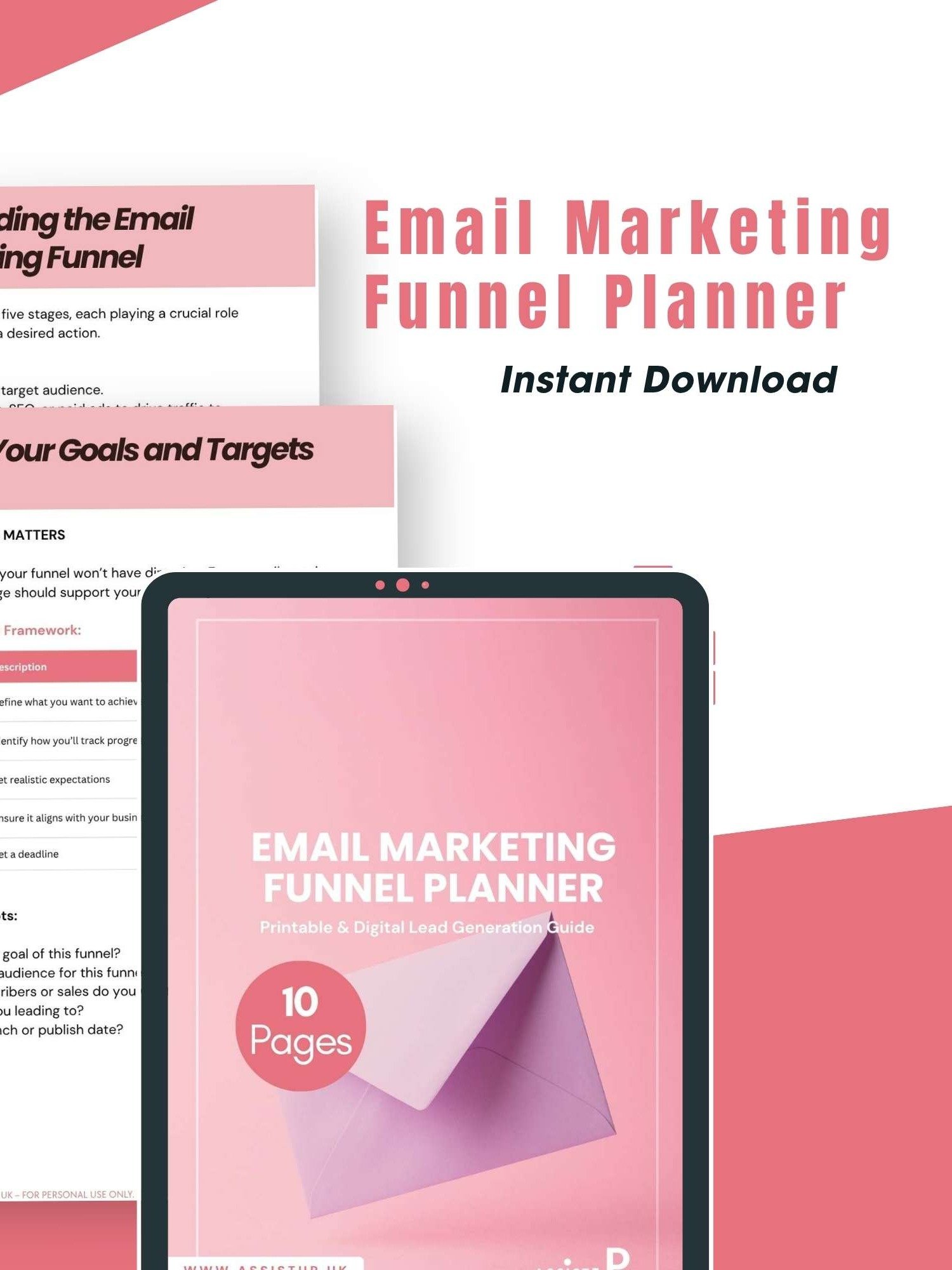 Email Marketing Funnel Planner product image (2)