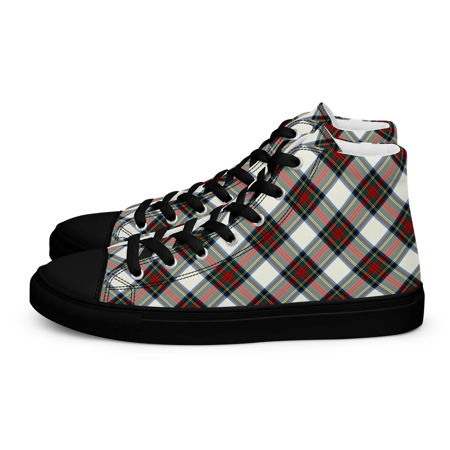 Stewart Dress Tartan Men's High Top Shoes product image (4)