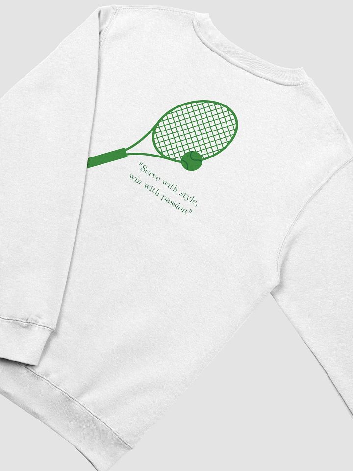 Saturday Tennis Club Sweatshirt - Serve with Style product image (2)