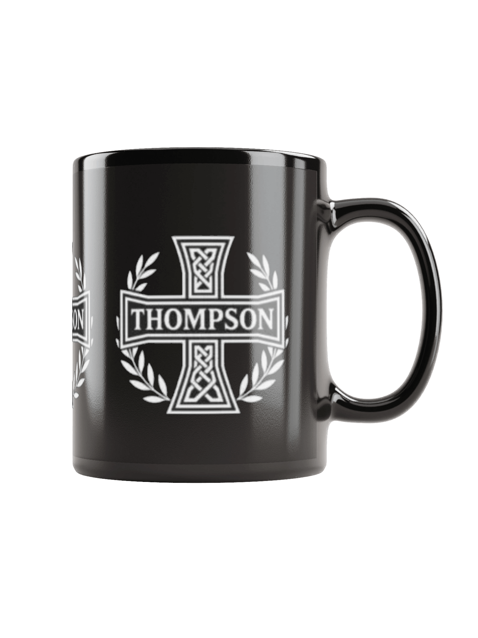 Ornate Cross Personalized Mug Thompson product image (1)