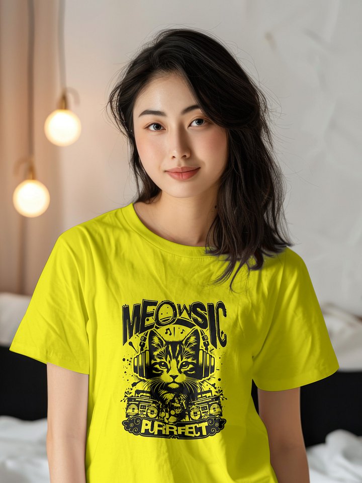 Women's Meowsic T-Shirt product image (1)