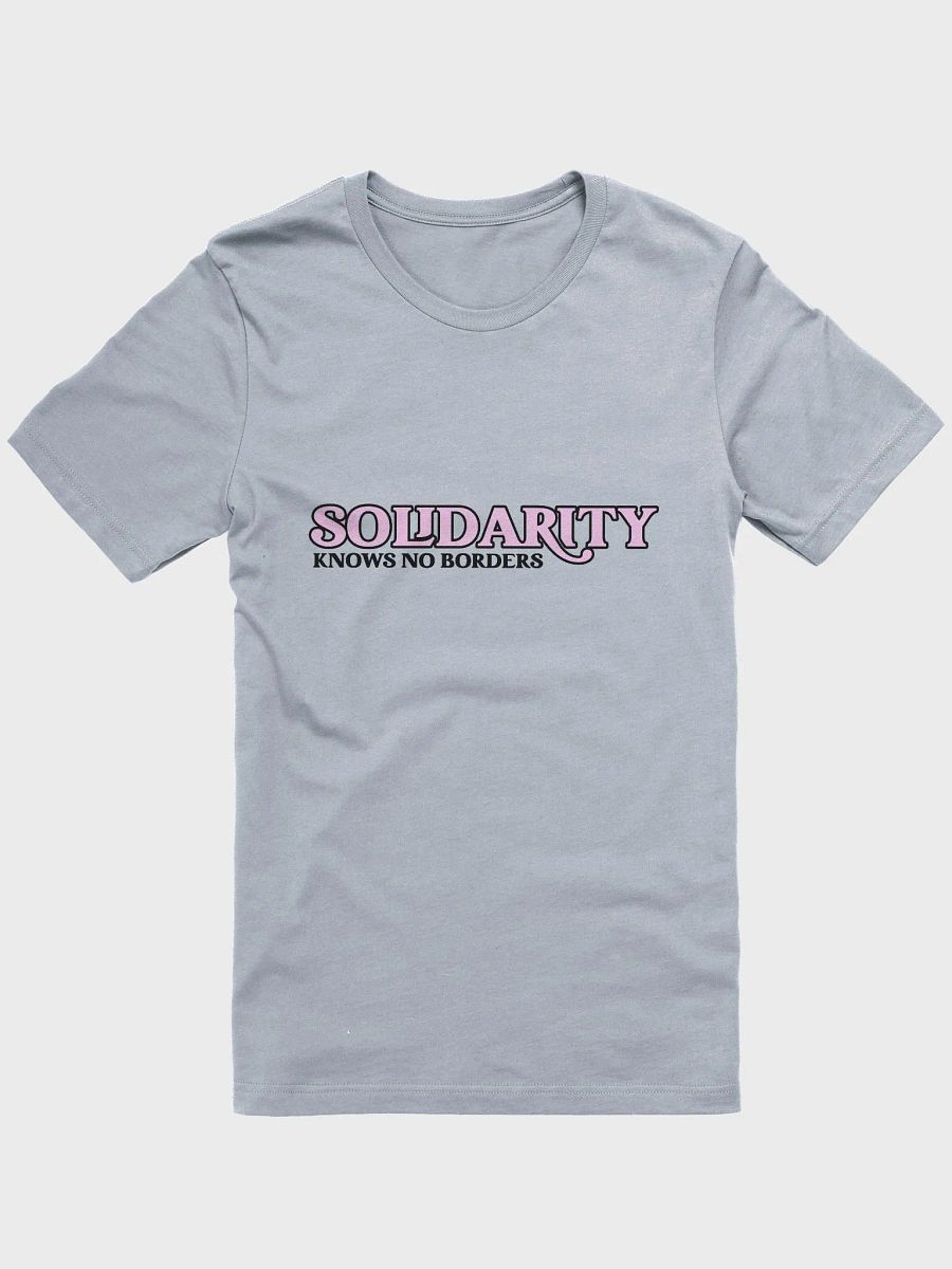 The 'Solidarity Knows No Borders' T-Shirt - Loose Fit product image (2)