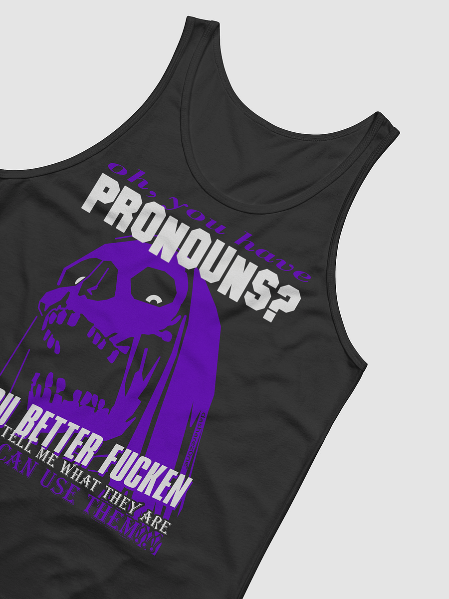 PRONOUNS TANK TOP product image (4)