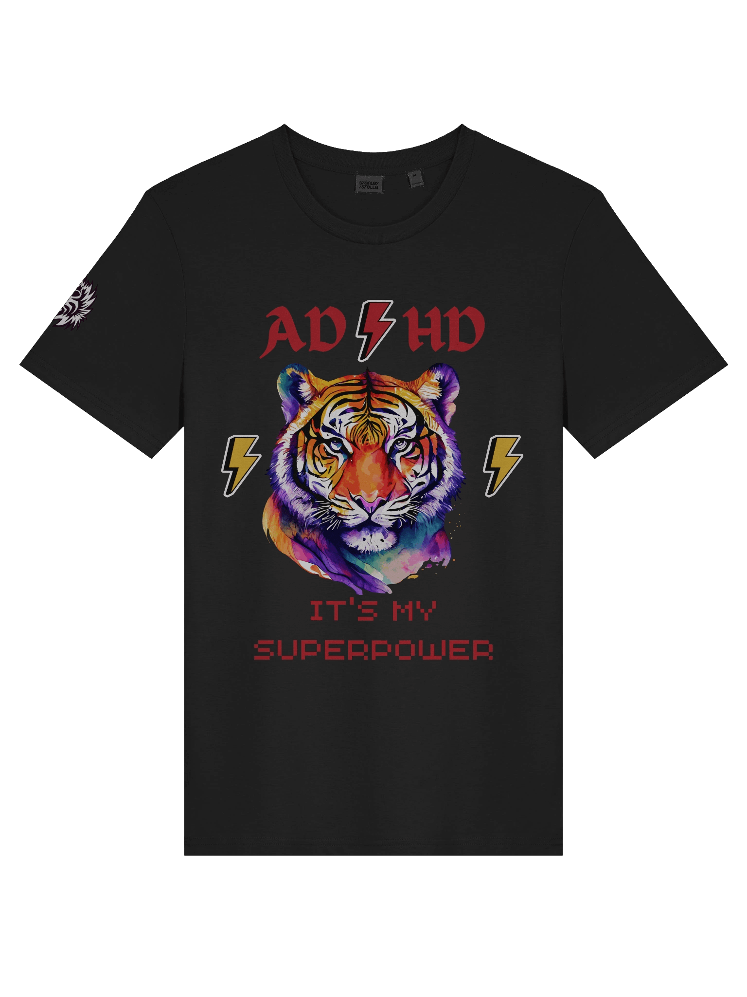 Majestic Mane Lion ADHD Graphic Tee product image (29)