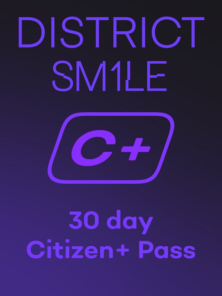 Citizen+ | 30 Day Pass product image (1)