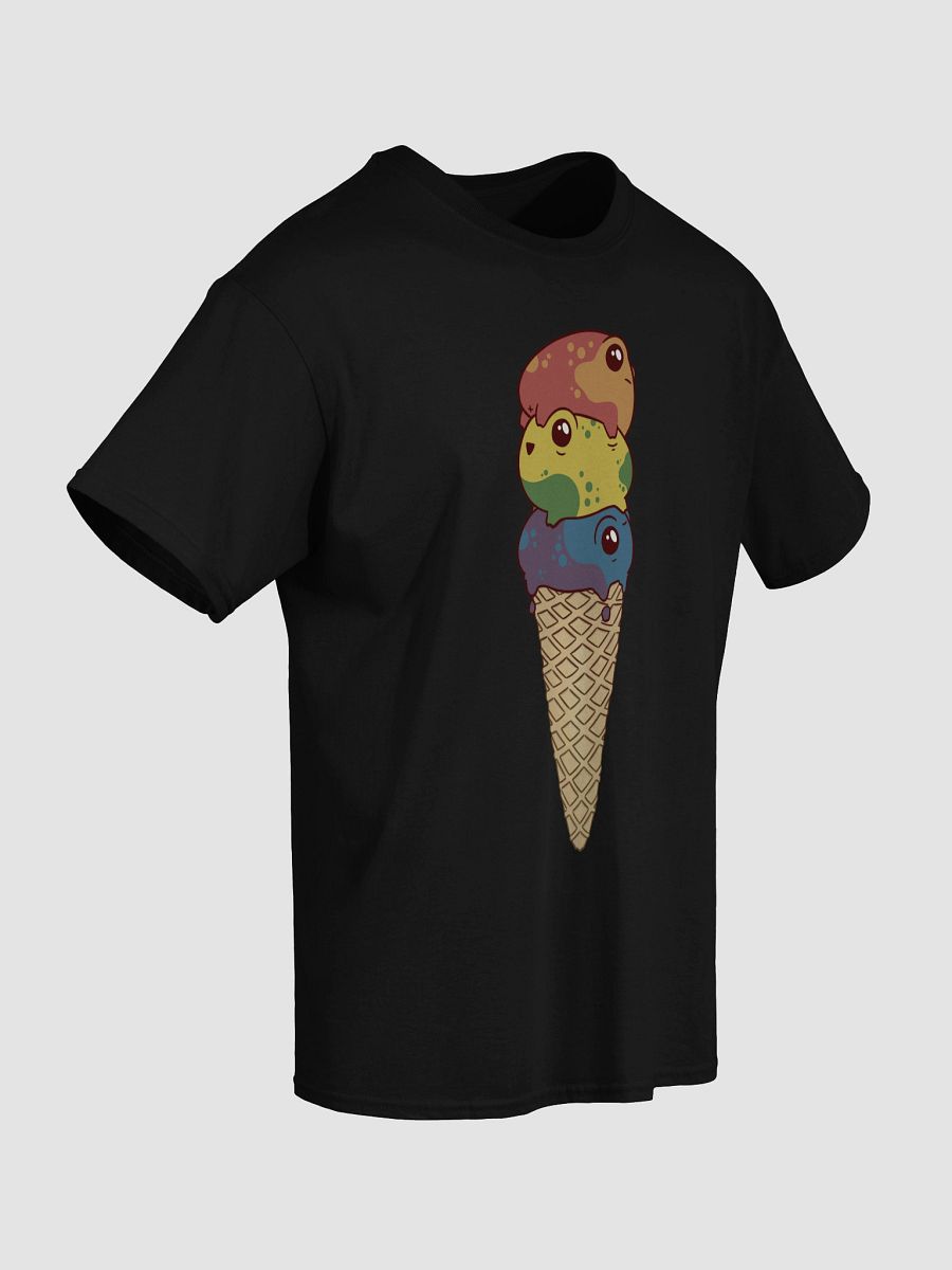 t-shirt : pride-cone rainbow-muted product image (3)
