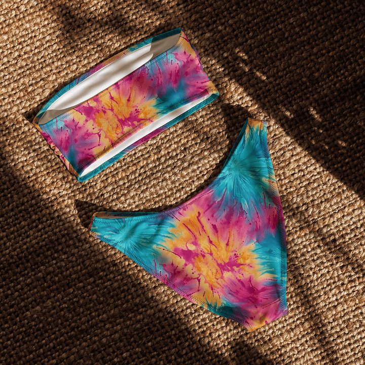 Fearless Glow Bandeau Bikini Set – Limited Summer Flex product image (2)