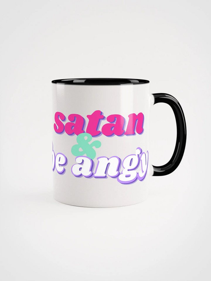 Satan & Be Angy Ceramic Mug product image (1)