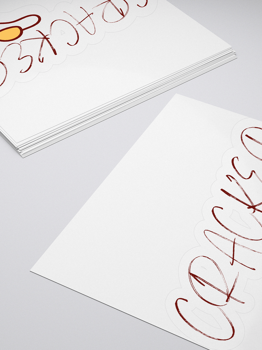 Cracked (Book Boyfriends Wanted) Sticker product image (12)
